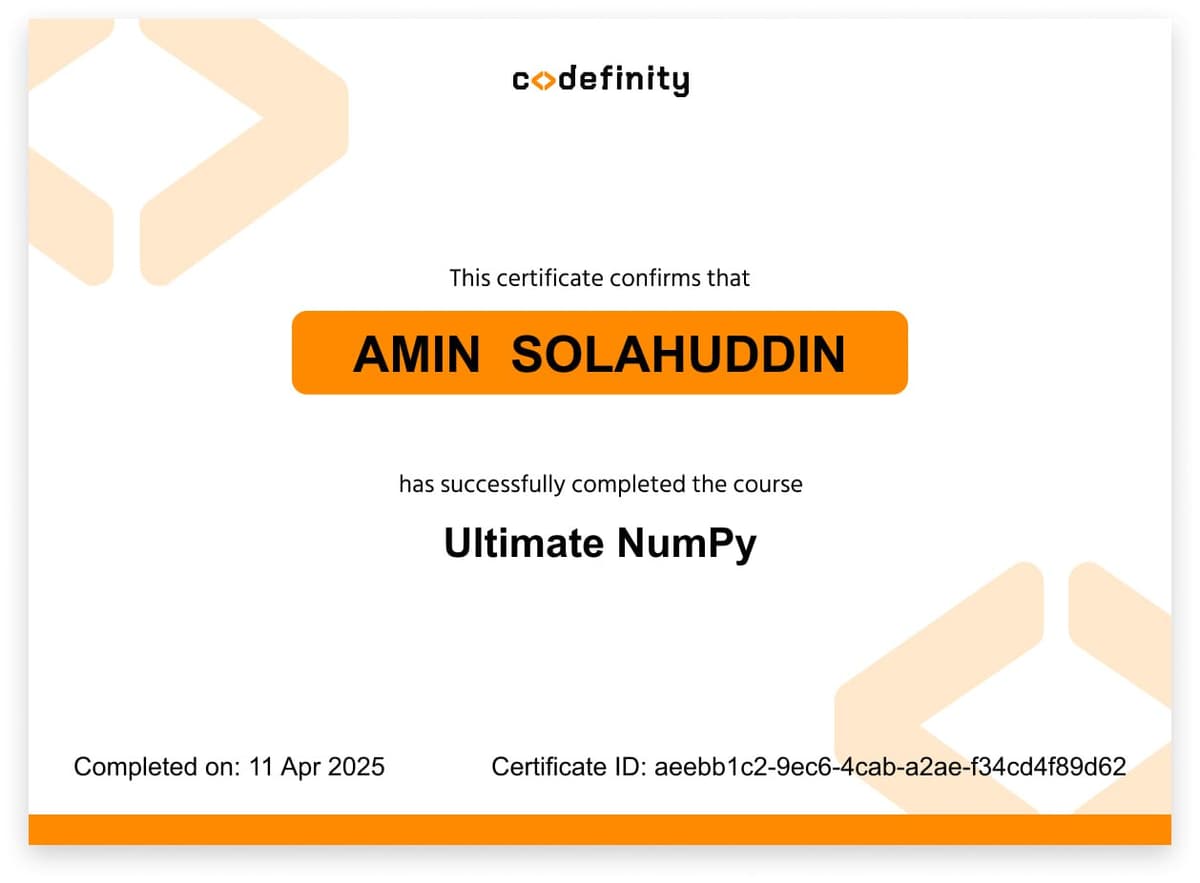 Ultimate Numpy